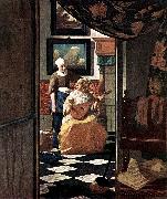 Jan Vermeer, The Love Letter